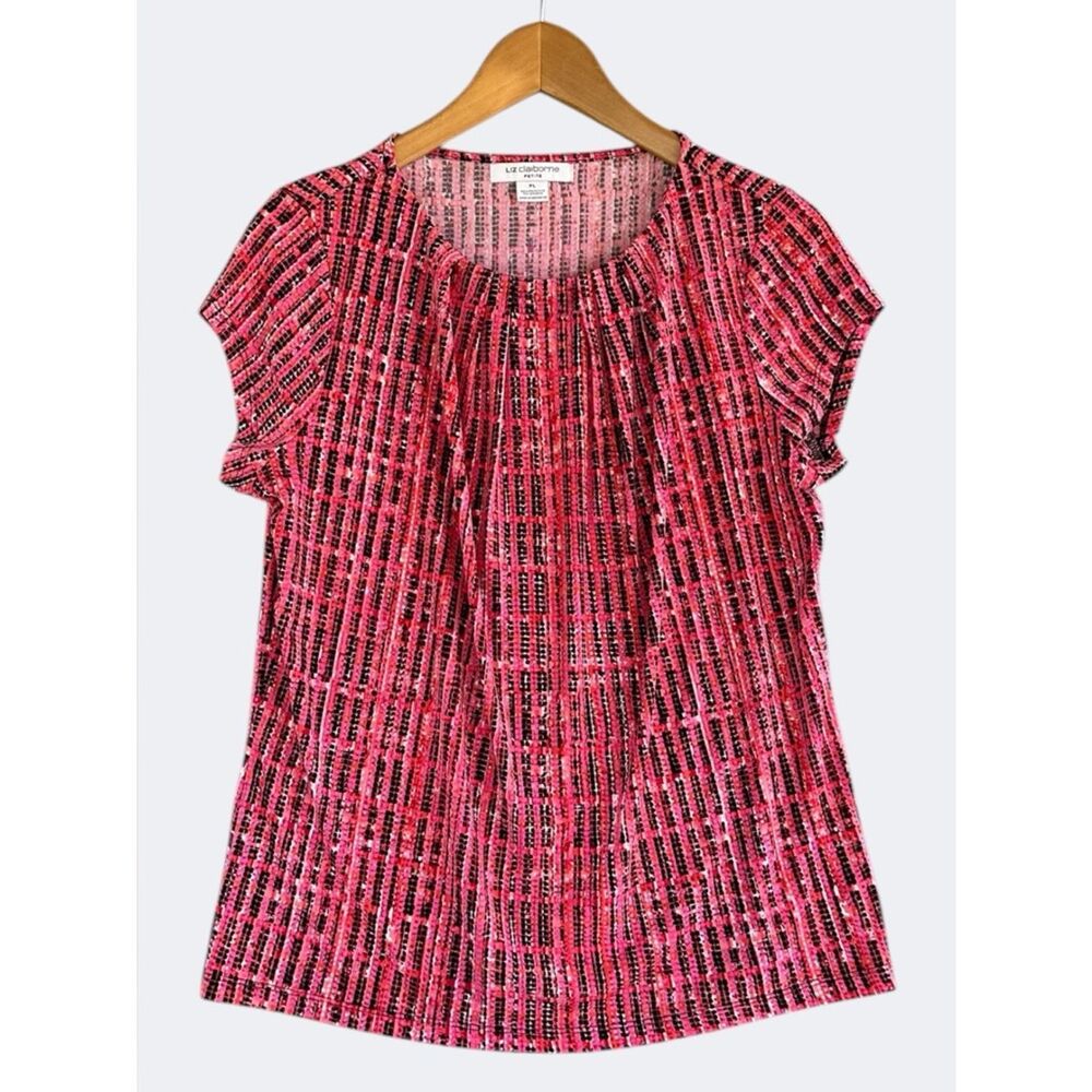 🎉5 for $45🎉 Liz Claiborne top blouse shirt size PL
